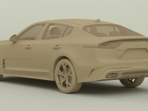 kia stinger gt 3D Model