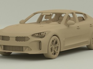 kia stinger gt 3D Model
