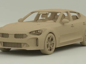 kia stinger gt 3D Model