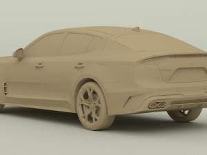 kia stinger gt 3D Model