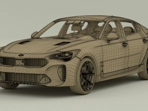 kia stinger gt 3D Model