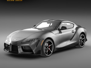 toyota supra gr 2020 3D Model