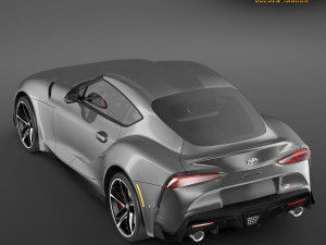 toyota supra gr 2020 3D Model