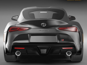 toyota supra gr 2020 3D Model