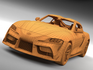 toyota supra gr 2020 3D Model