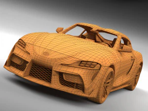 toyota supra gr 2020 3D Model