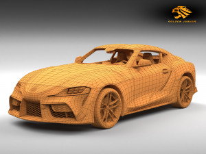 toyota supra gr 2020 3D Model