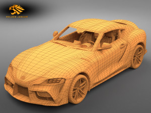 toyota supra gr 2020 3D Model