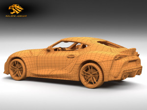 toyota supra gr 2020 3D Model