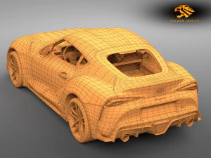 toyota supra gr 2020 3D Model