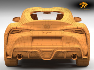 toyota supra gr 2020 3D Model