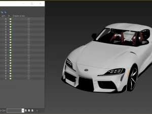 toyota supra gr 2020 3D Model