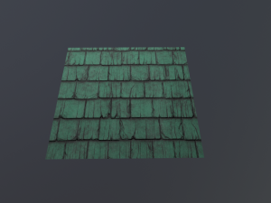 stylized roof old shingles CG Tekstury