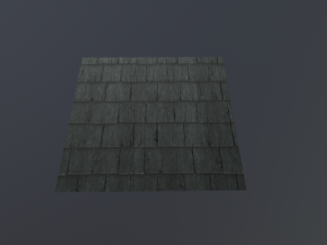 stylized roof old shingles CG Tekstury