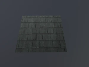stylized roof old shingles CG Textures