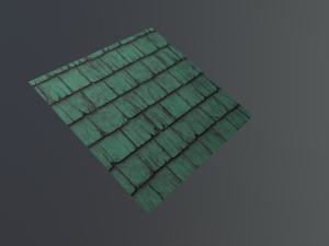 stylized roof old shingles CG Tekstury