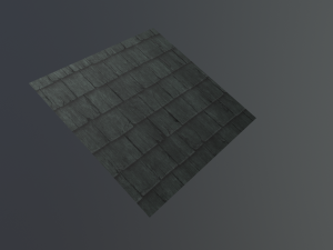 stylized roof old shingles CG Tekstury