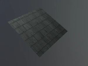 stylized roof old shingles CG Textures