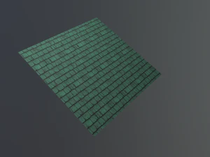 stylized roof old shingles CG Textures