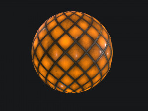 stylized old window CG Textures