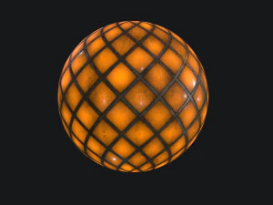 stylized old window CG Textures