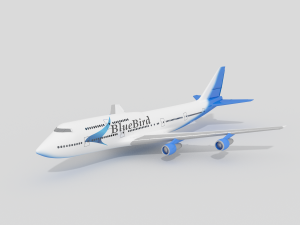 boeing 747 airplane 3D Model