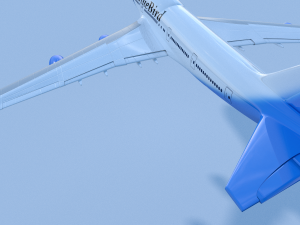 boeing 747 airplane 3D Model
