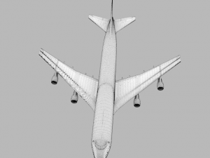 boeing 747 airplane 3D Model