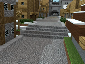 замок майнкрафт 3D Модель