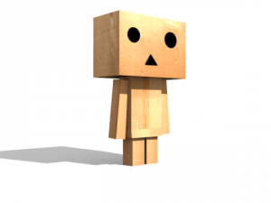 box man low poly 3D Model
