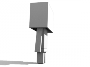 box man low poly Modelo 3D