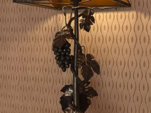 lampu besi tempa Model 3D