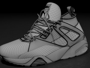 puma bog sock ice cream Model 3D