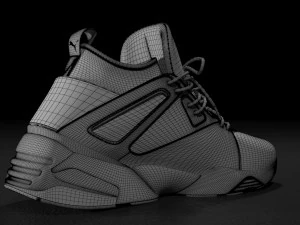 puma bog sock ice cream 3D Model