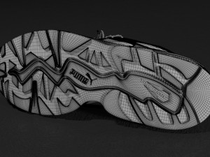 puma bog sock ice cream Model 3D
