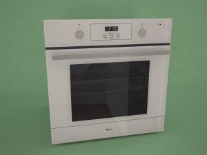 oven whirlpool akp 275-wh 3D 模型