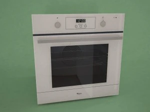 oven whirlpool akp 275-wh 3D Model