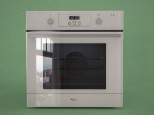 oven whirlpool akp 275-wh 3D 模型