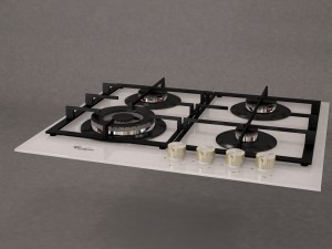 whirlpool akp 6465 wh cooker Modello 3D