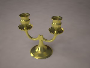 candlestick candelabrum 3D 모델