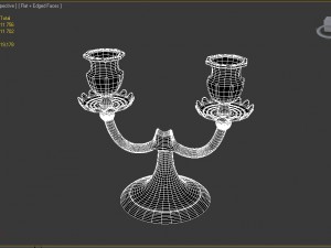 candlestick candelabrum 3D 모델