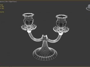 candlestick candelabrum 3D Model