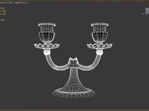 candlestick candelabrum 3D Model