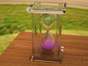 sandglass hourglass 3D Model