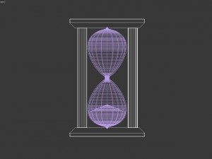 sandglass hourglass 3D Model