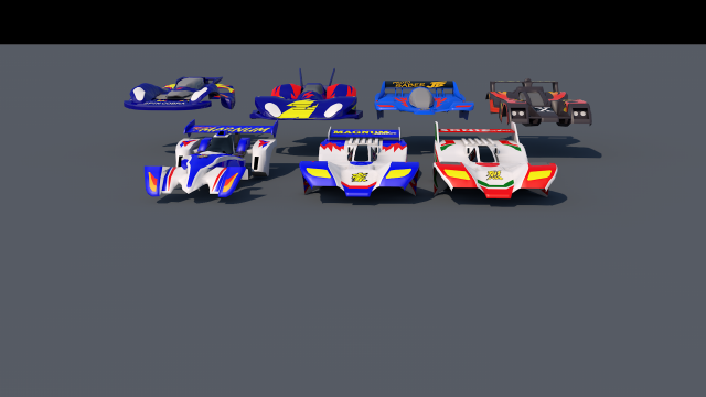 lets go tamiya cars body 3D Model .c4d .max .obj .3ds .fbx .stl .blend 