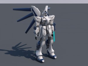gundam wings suit 3D 모델