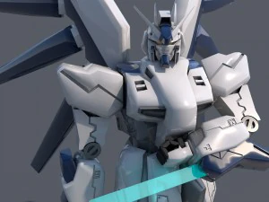gundam wings suit 3D Model