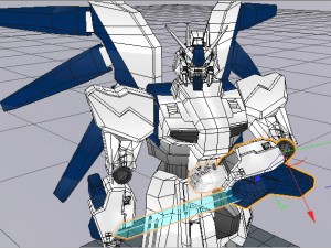 gundam wings suit 3D मॉडल