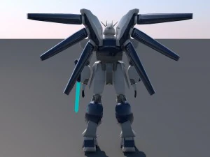 gundam wings suit 3D Model